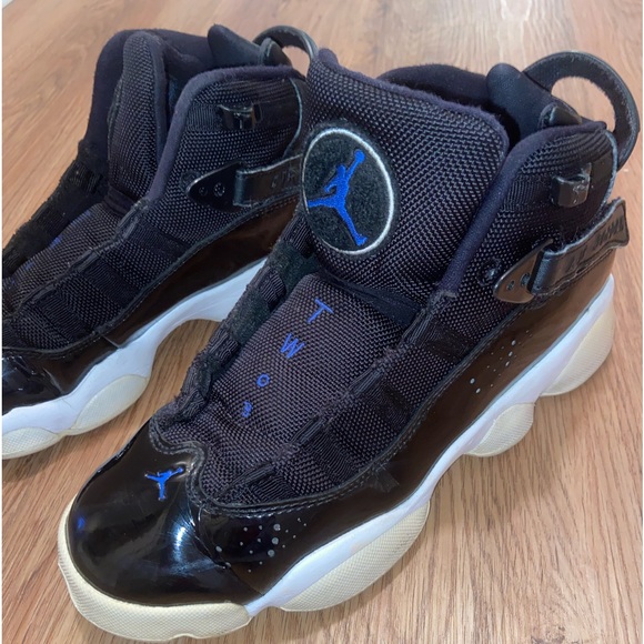 Jordan Other - Jordan 6 Rings GS Black Blue 6.5Y